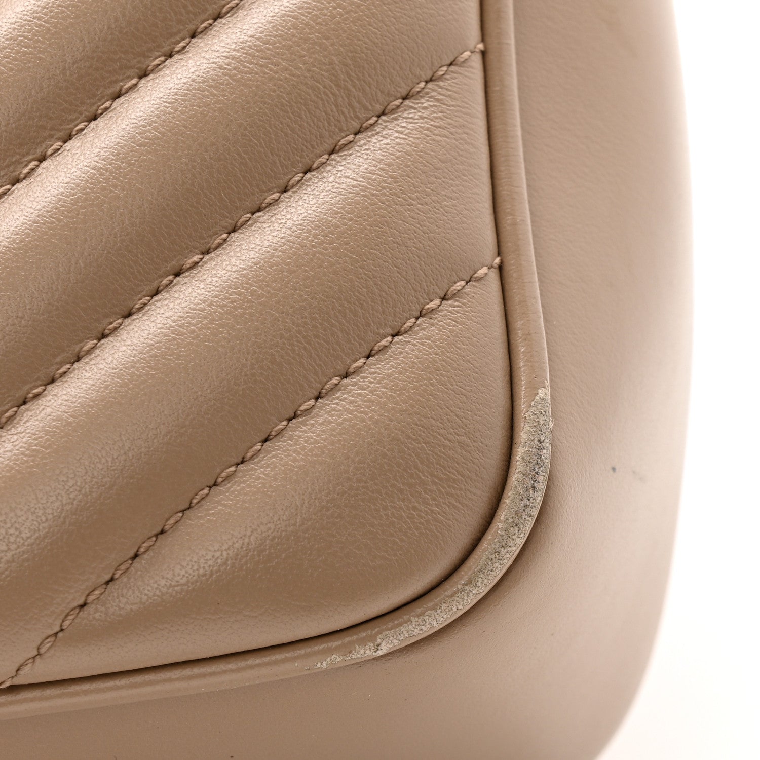 Saint Laurent Calfskin Matelasse Monogram Lou Camera Bag Nude Powder 10 of 16