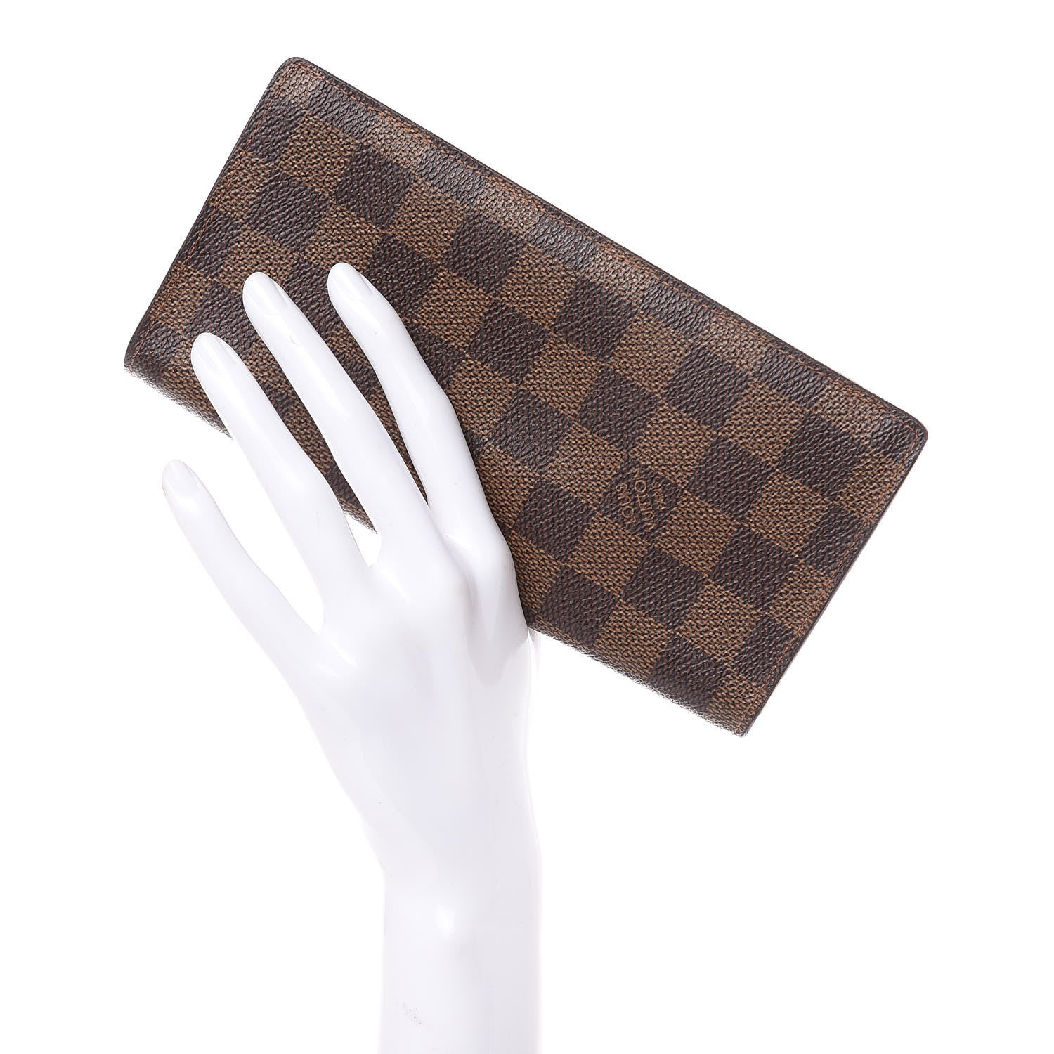 Louis Vuitton Damier Ebene Brazza Wallet 2 of 8