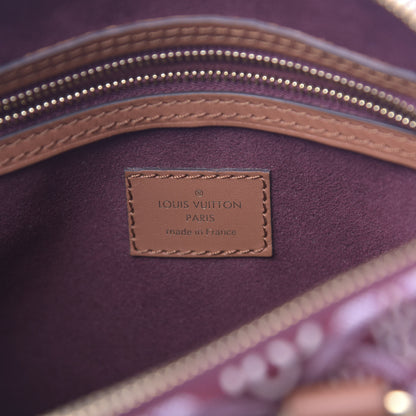 Louis Vuitton Jacquard Since 1854 Speedy Bandouliere 25 Bordeaux 5 of 8