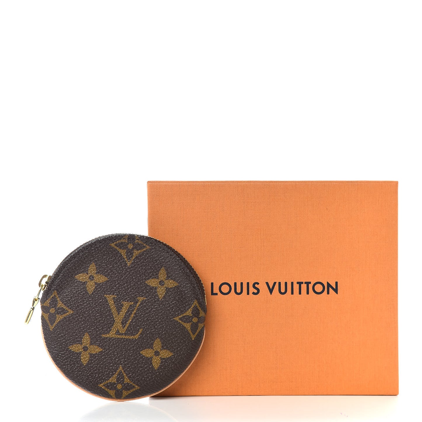 Monogram Round Coin Purse