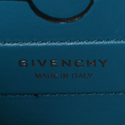Givenchy Smooth Calfskin Small Soft Antigona Teal Blue 6 of 8