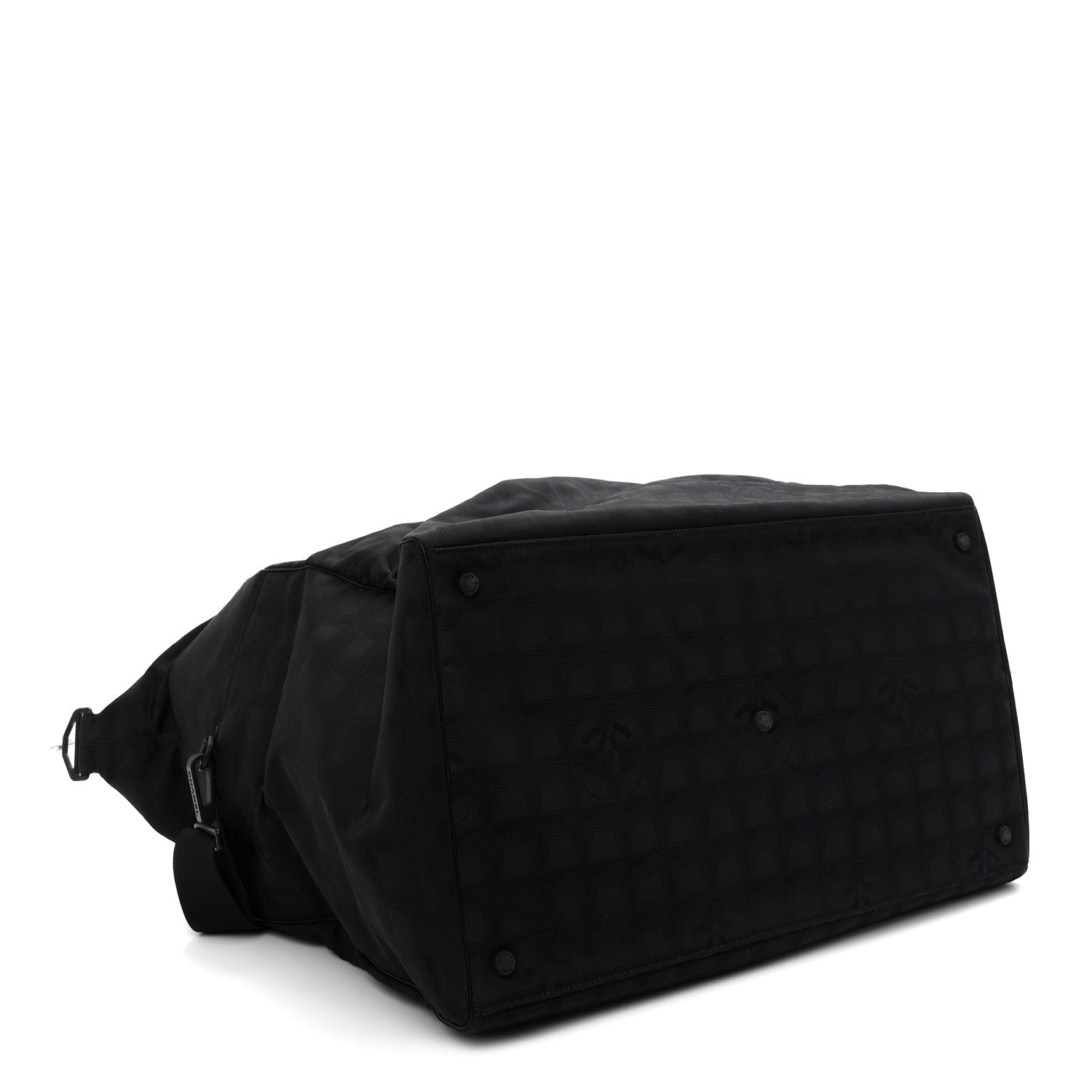 Chanel Nylon Travel Duffle Black 3 of 9