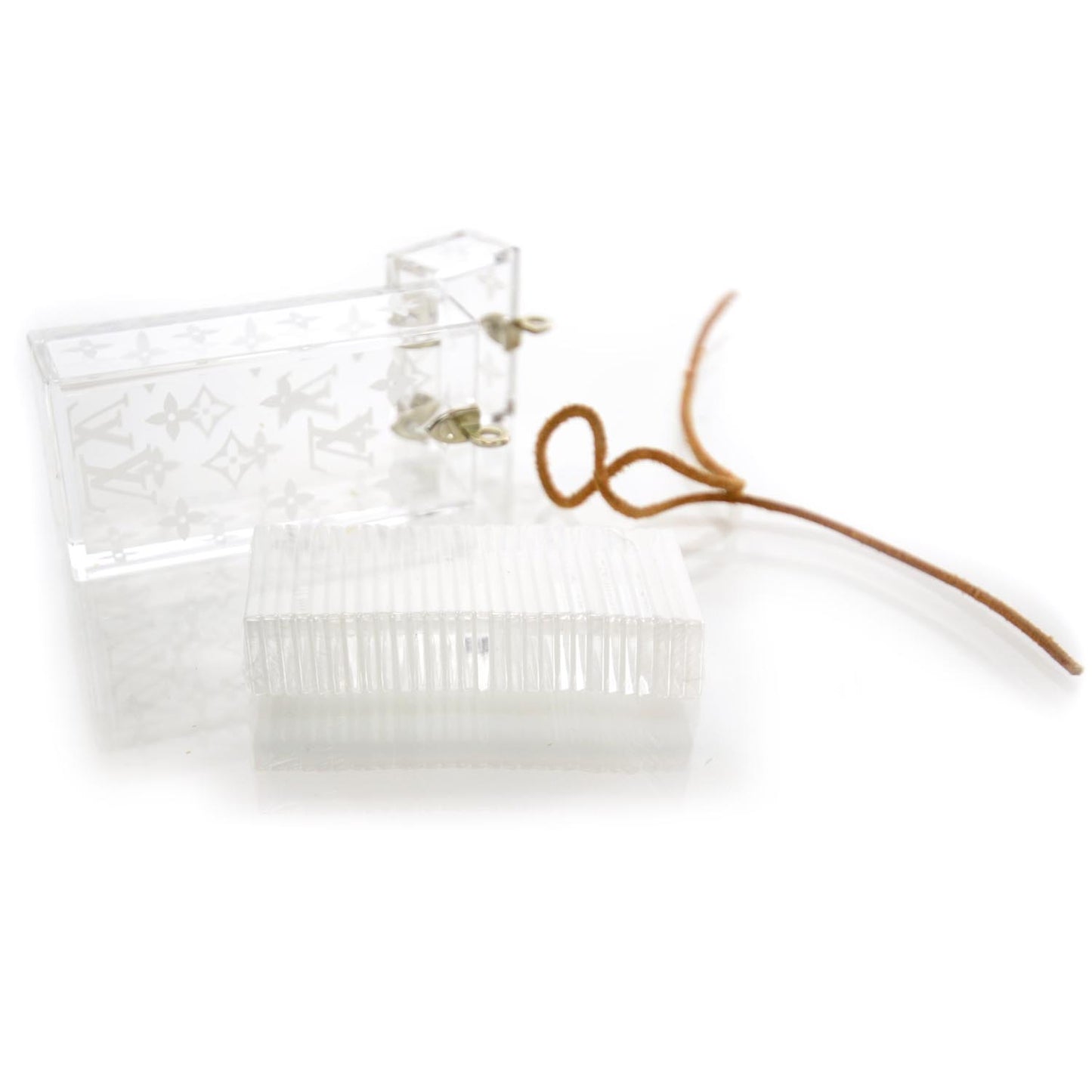 Plexiglass Domino Dominoes Game Set VIP