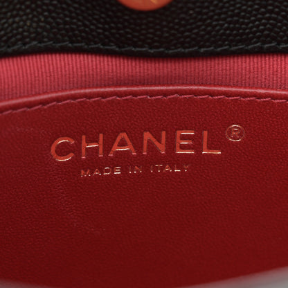 Chanel Caviar Quilted Small Wavy CC Hobo Black 6 of 10