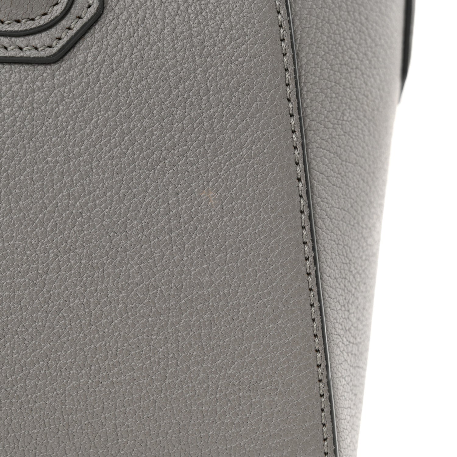 Givenchy Sugar Goatskin Mini Antigona Pearl Grey 12 of 14
