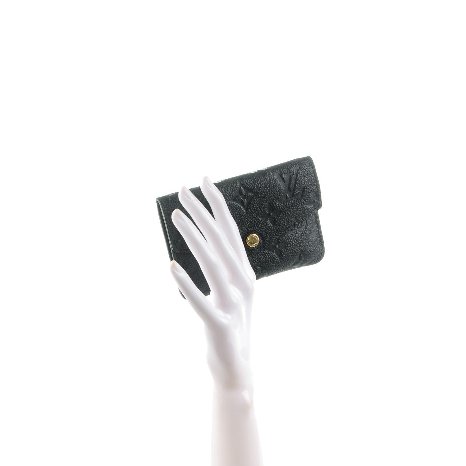 Louis Vuitton Empreinte Key Pouch Black 2 of 7
