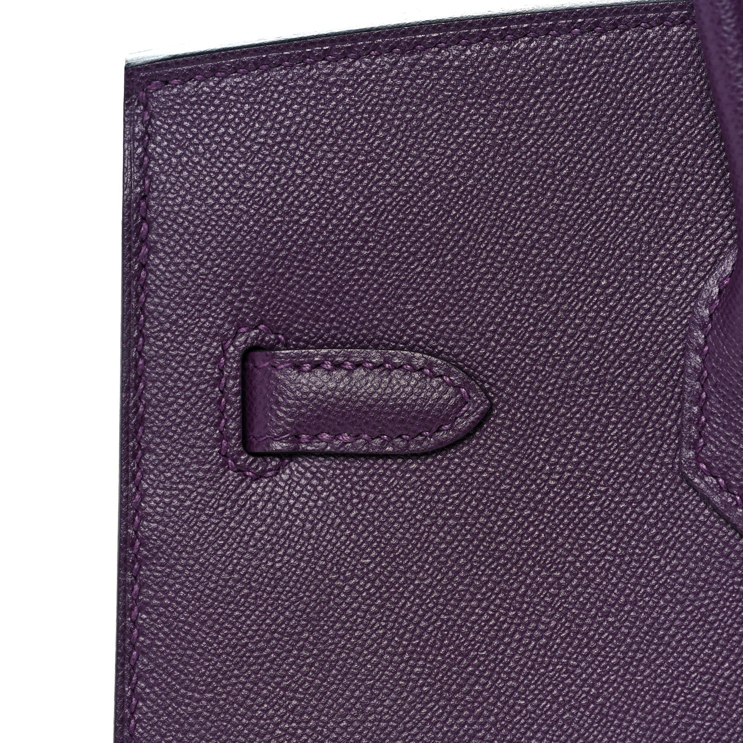 Hermes Madame Calfskin Birkin Sellier 25 Cassis 14 of 34