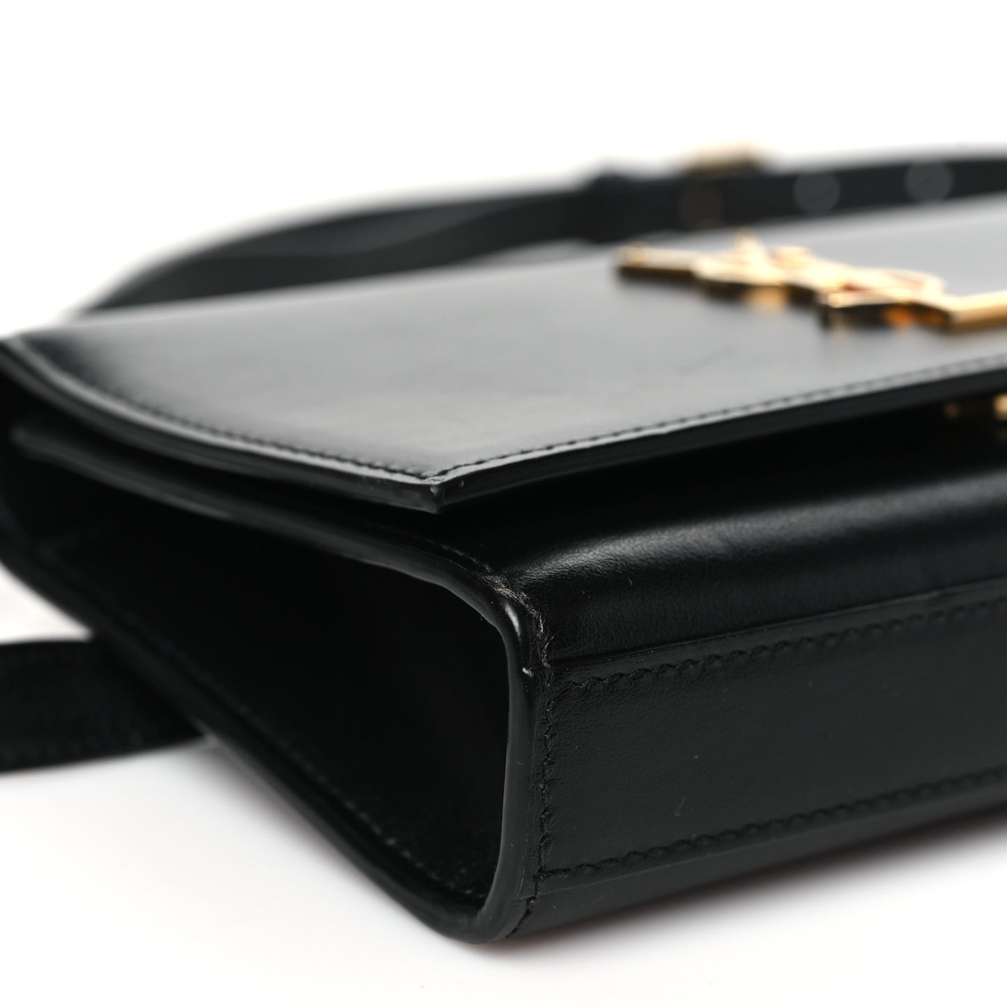 Smooth Calfskin Monogram Kate Belt Bag Black