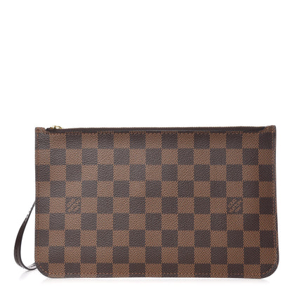 Louis Vuitton Damier Ebene Neverfull MM GM Pochette 1 of 8