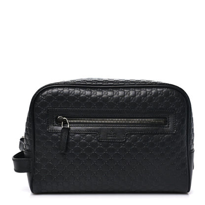 Gucci Microguccissima Toiletry Case Black 1 of 11