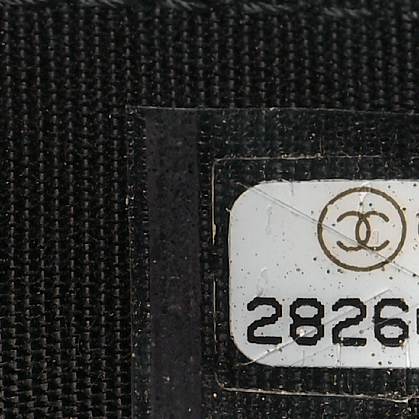 Lambskin Quilted Front Pocket Clutch With Chain Black