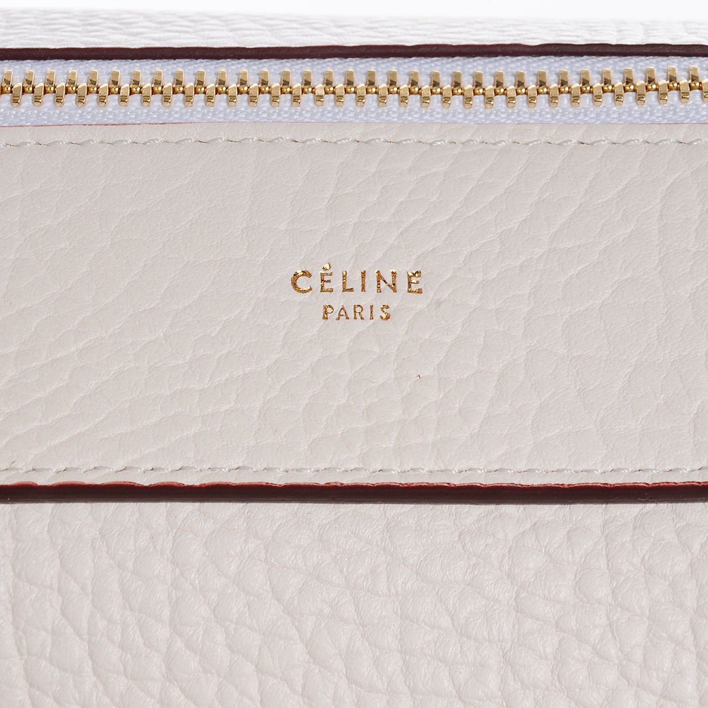 Bullhide Calfskin Medium Ring Bag White