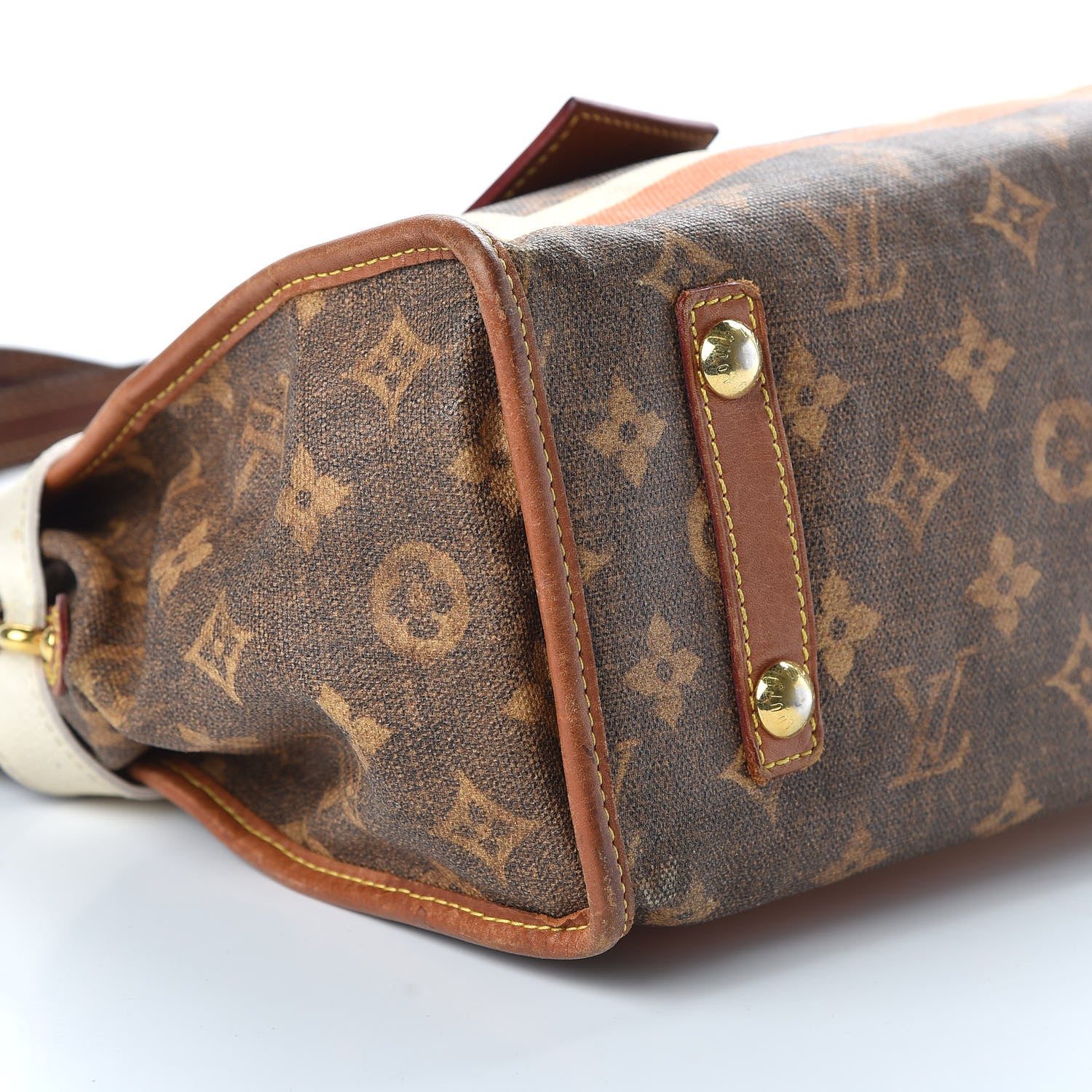 Louis Vuitton Monogram Rayures Tisse Sac PM 5 of 12