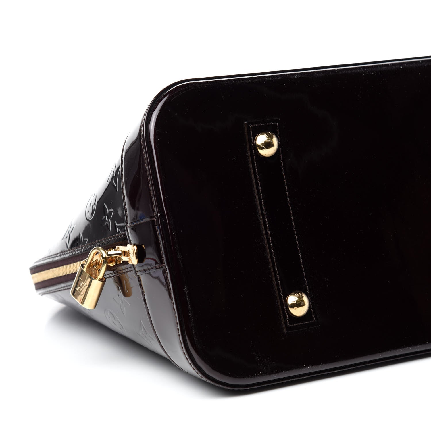 Louis Vuitton Vernis Alma GM Amarante 6 of 10