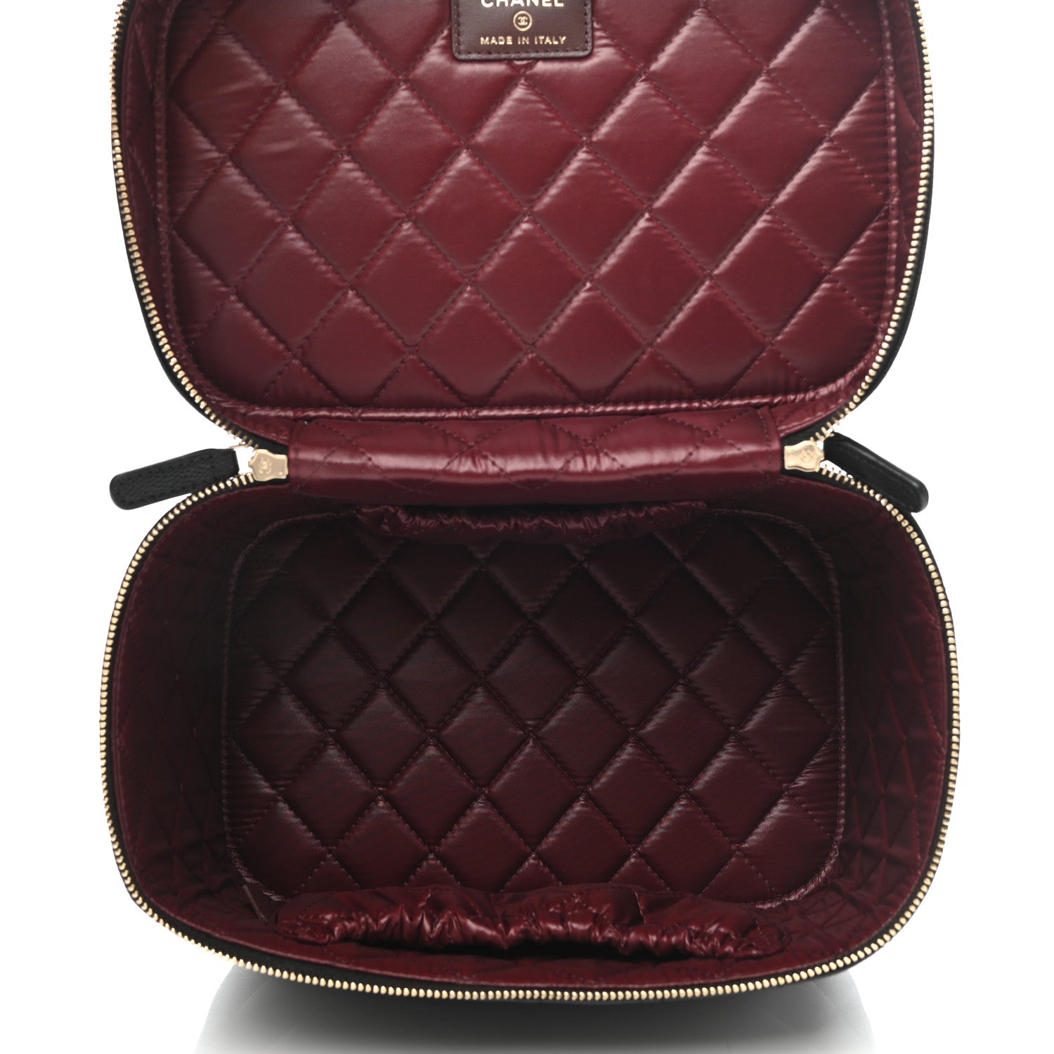 Chanel Caviar Quilted Large Vanity Pouch Black 5 of 10