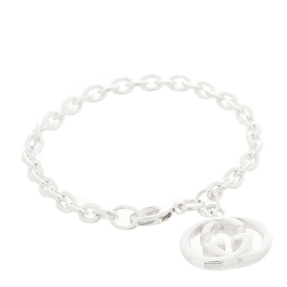 Gucci Sterling Silver Britt Charm Bracelet 1 of 5