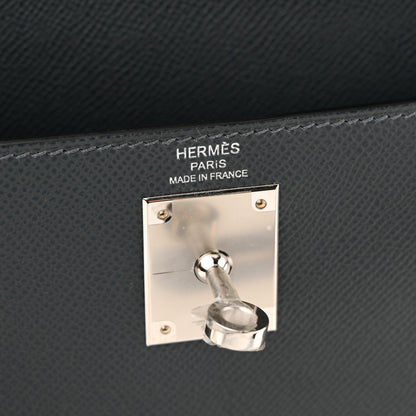 Hermes Epsom Kelly Sellier 28 Gris Misty 7 of 11