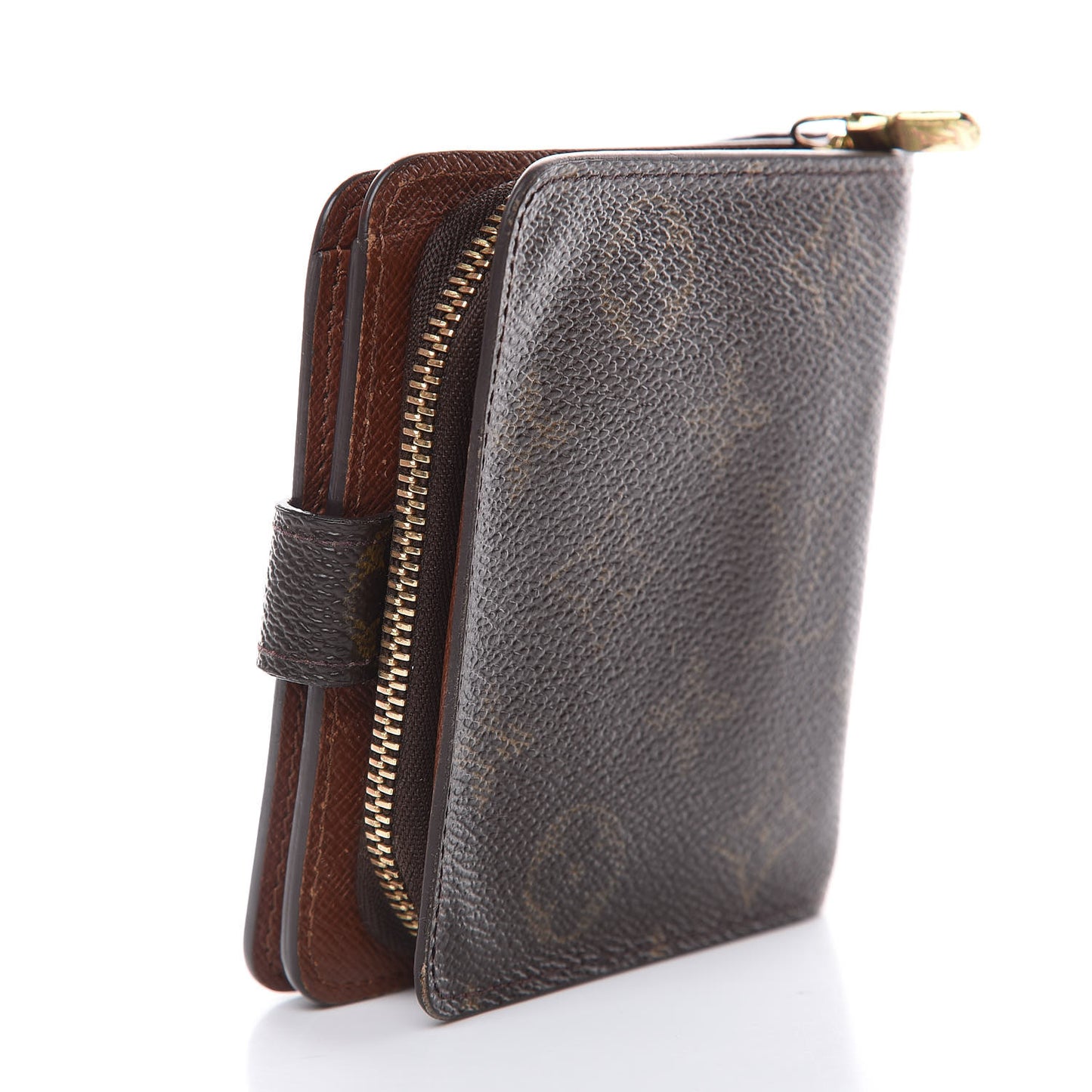 Monogram Compact Zippe Zipped Wallet