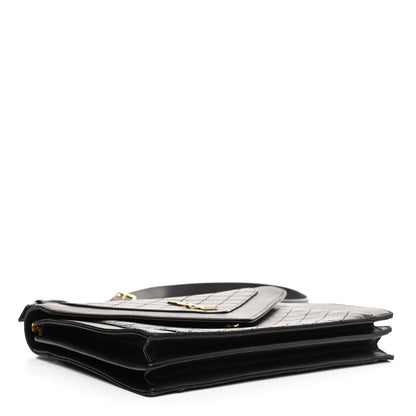 Saint Laurent Lambskin Quilted Mini Gaby Satchel Black 4 of 10