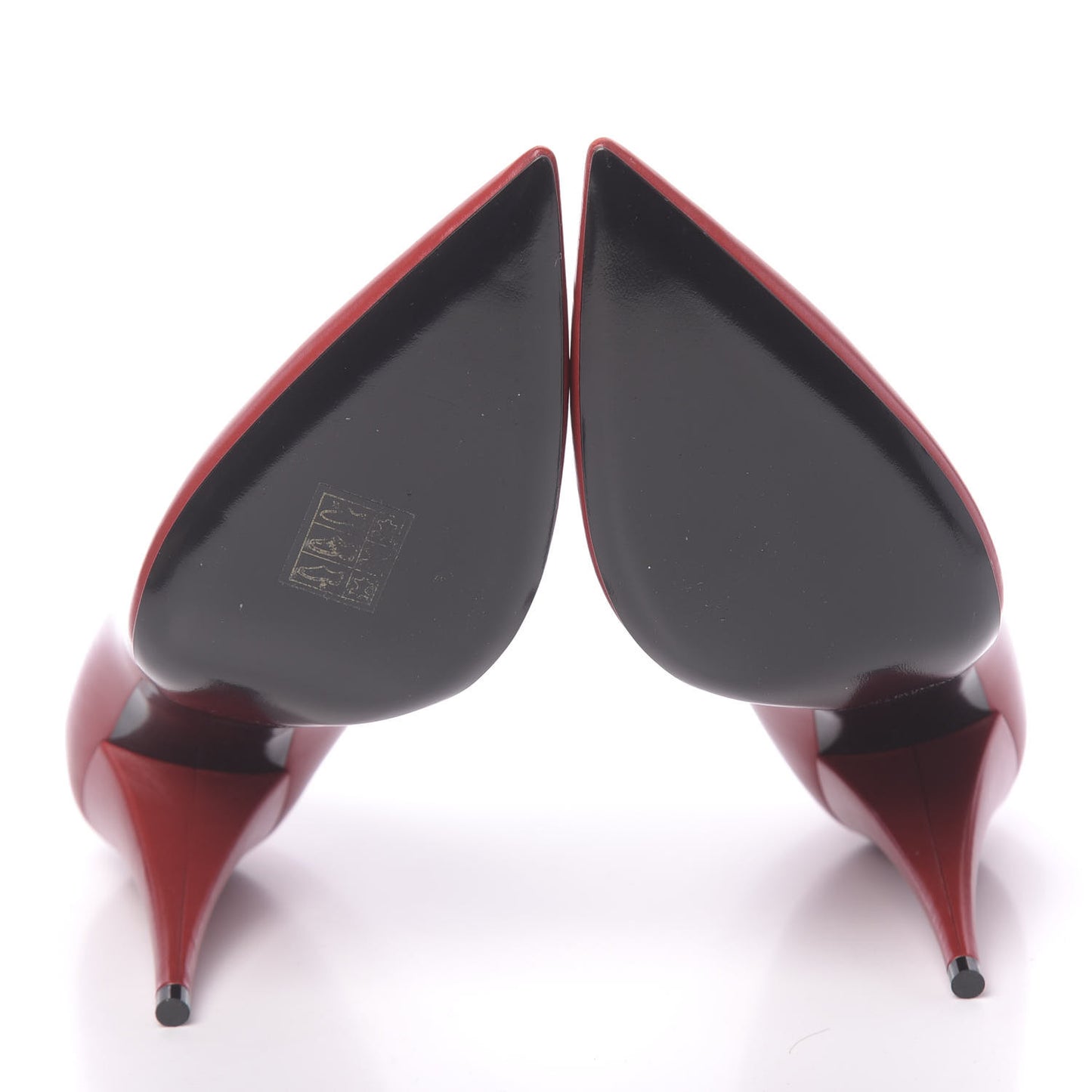 Calfskin Kiki 100 Pumps 37.5 Red