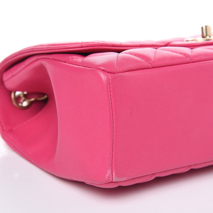 Chanel Lambskin Quilted Medium Mademoiselle Chic Flap Pink 8 of 17