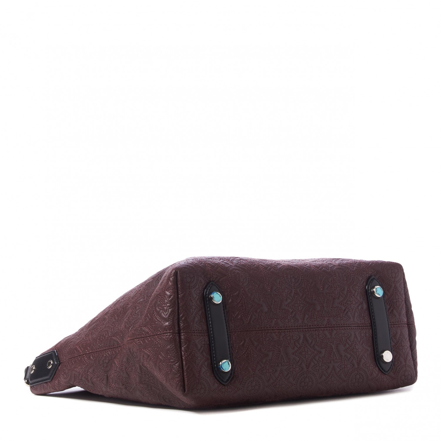 Louis Vuitton Monogram Lambskin Antheia Hobo PM Chocolat 3 of 7
