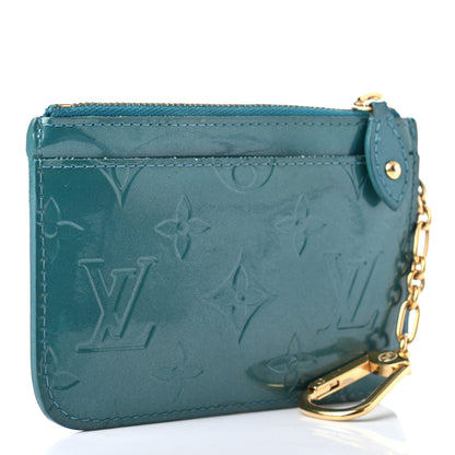 Louis Vuitton Vernis Key Pouch Blue Galactic 3 of 6
