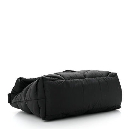 Saint Laurent Econyl Nylon Lou Puffer Messenger Black 4 of 10