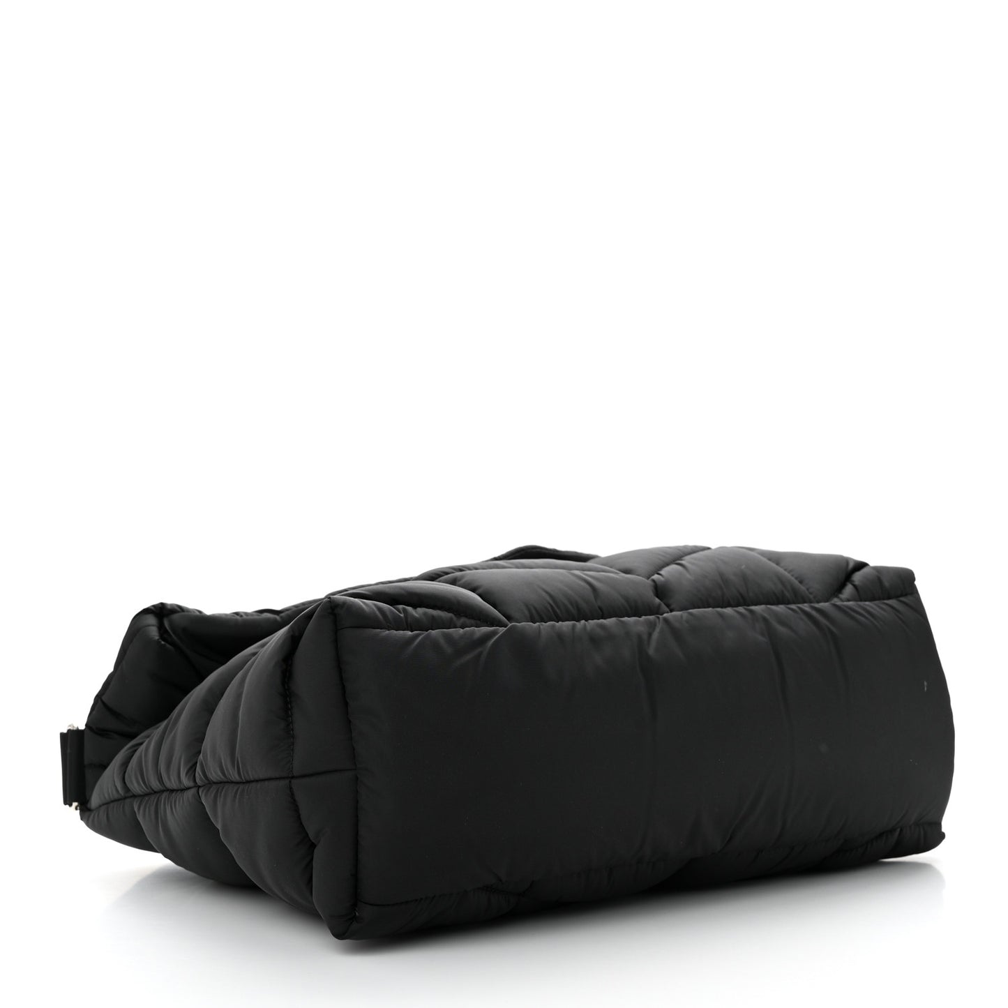 Econyl Nylon Lou Puffer Messenger Black