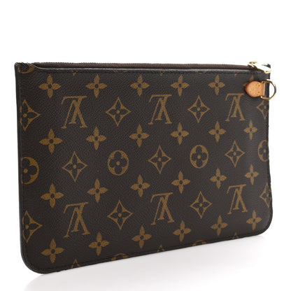 Louis Vuitton Monogram Neverfull MM GM Pochette Pivoine 3 of 8