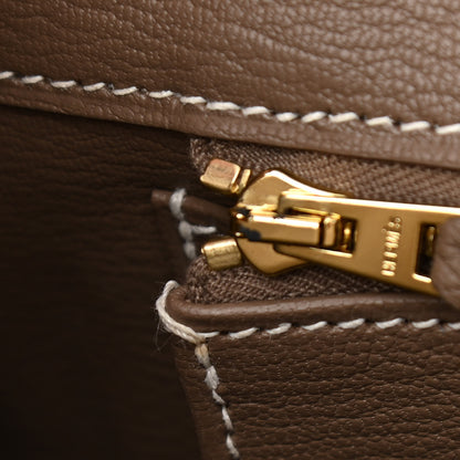 Hermes Togo Birkin 25 Etoupe 12 of 12