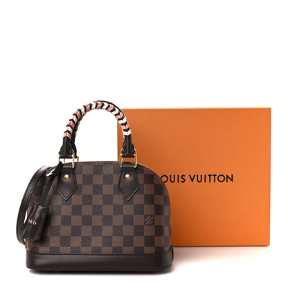Louis Vuitton Damier Ebene Braided Alma BB 13 of 13