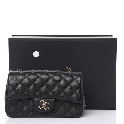 Chanel Caviar Quilted Mini Rectangular Flap Black 11 of 11