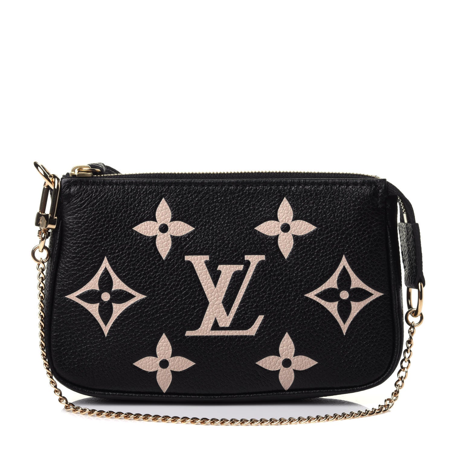 Louis Vuitton Empreinte Monogram Giant Mini Pochette Accessories Black 1 of 10