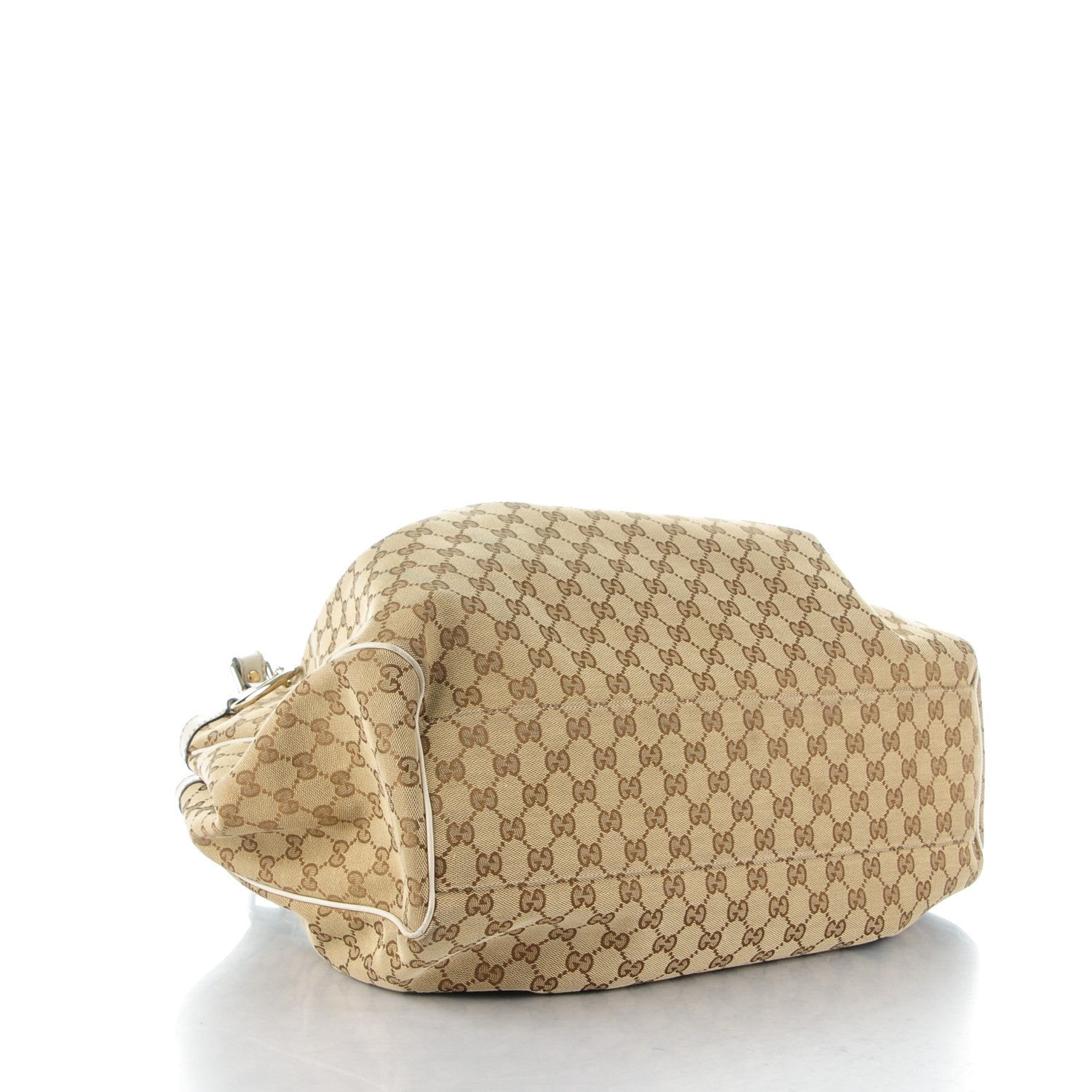 Gucci Monogram Large Sukey Tote Off White 4 of 7