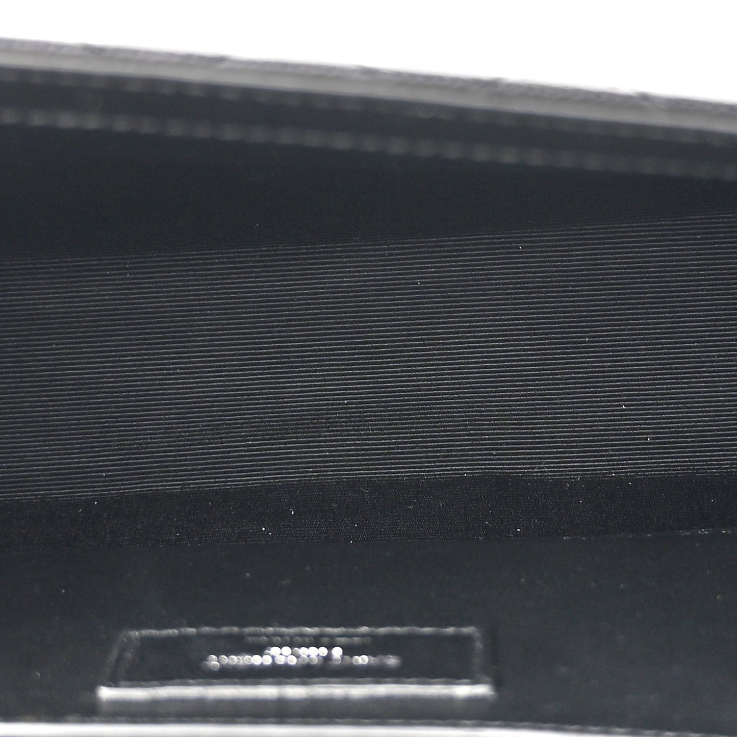 Grain De Poudre Textured Mixed Matelasse Triquilt Medium Monogram Satchel Black