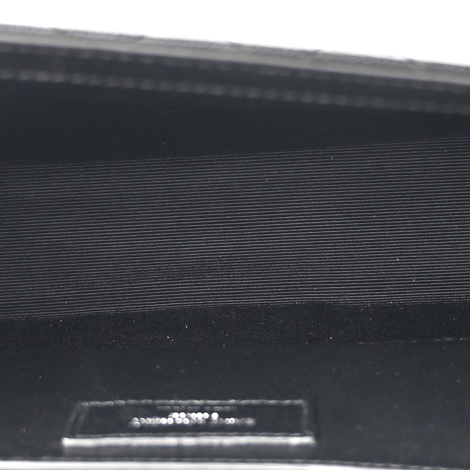 Saint Laurent Grain De Poudre Textured Mixed Matelasse Triquilt Medium Monogram Satchel Black 5 of 11