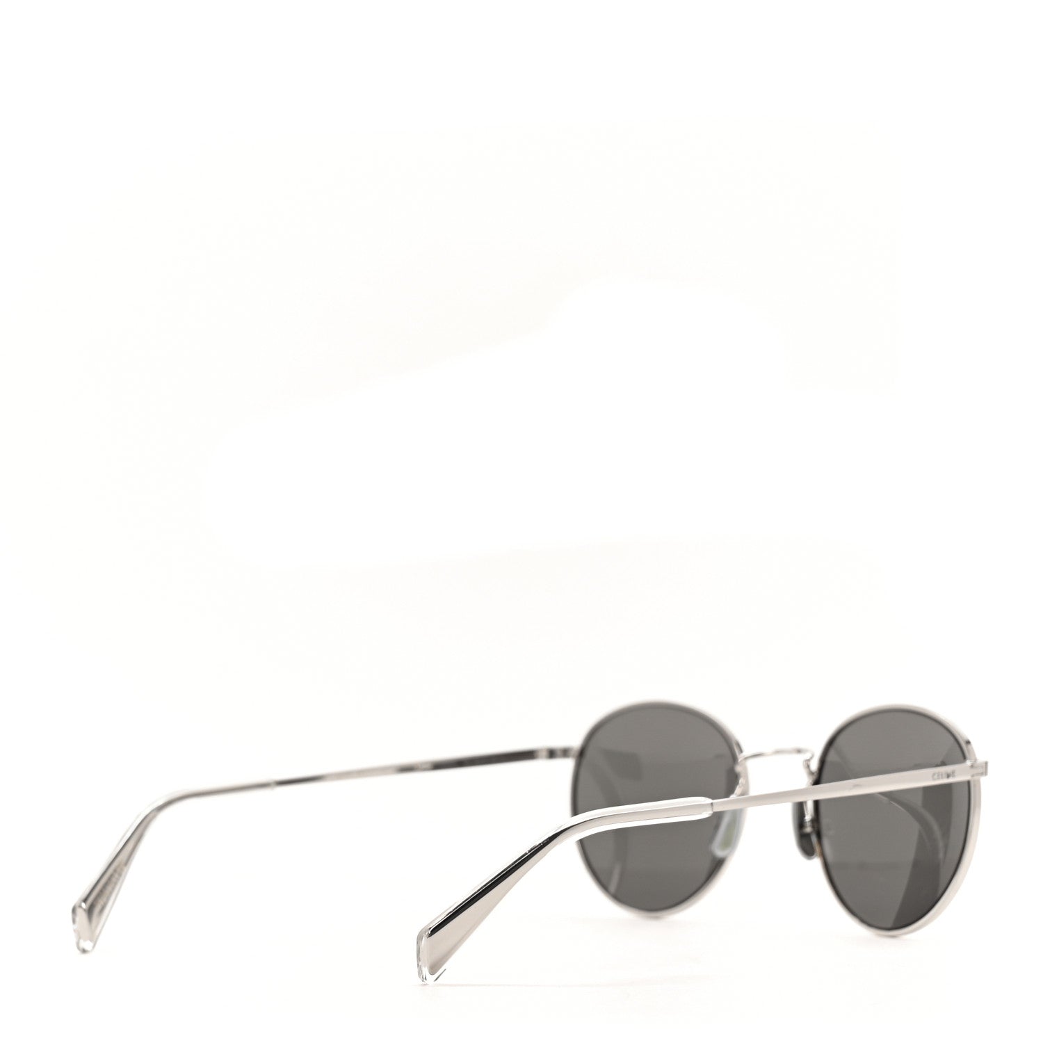 Celine Metal Round Sunglasses CL40100U Silver 4 of 8