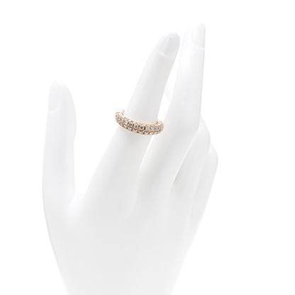 Roberto Coin 18K Rose Gold Diamond Dome Ring 53 6.5 2 of 4