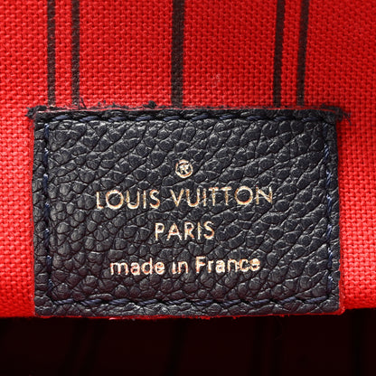 Louis Vuitton Empreinte Pochette Metis Marine Rouge 6 of 9
