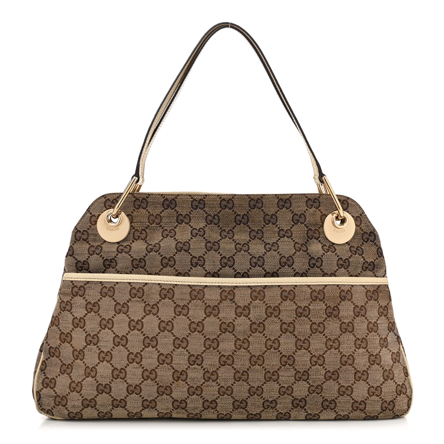 Gucci Monogram Medium Eclipse Shoulder Bag Off White 1 of 10