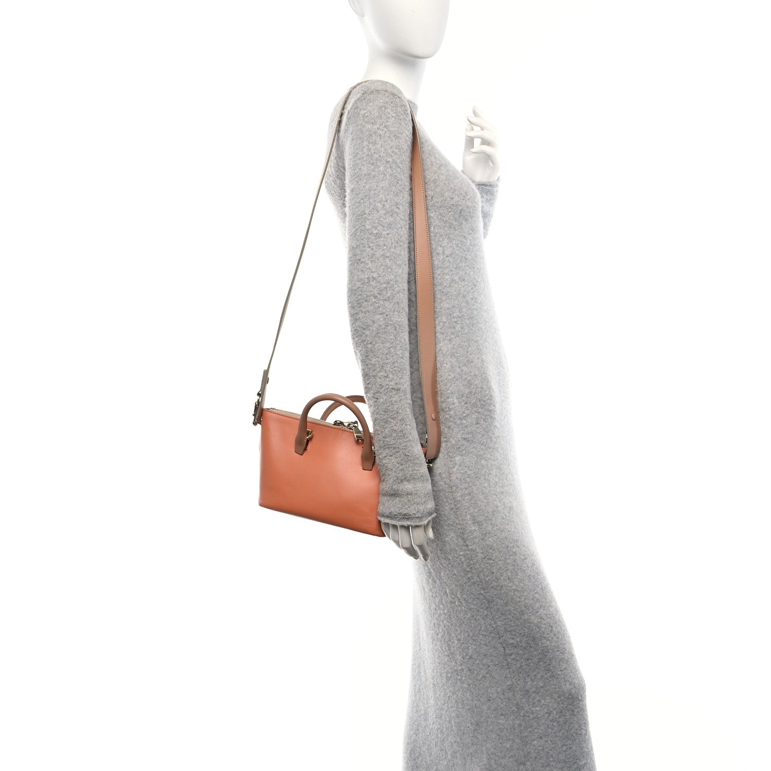 Chloe Smooth Calfskin Mini Baylee Tote Pink Nude 2 of 10