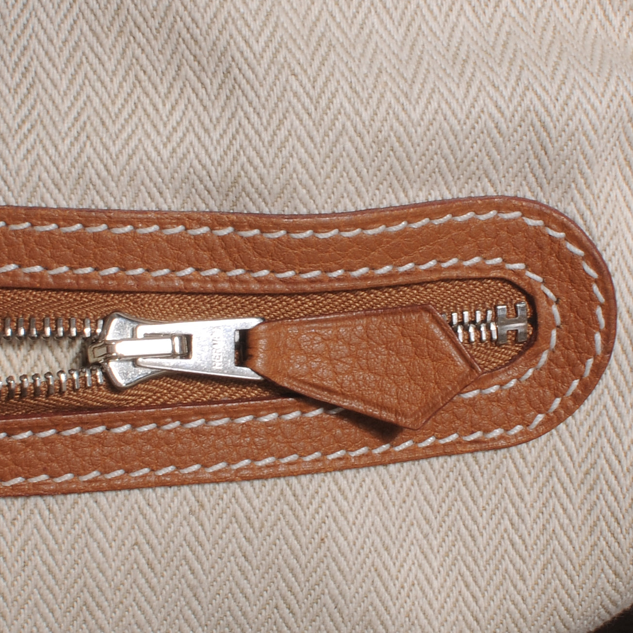 Veau Negonda Garden Party Tote 36 Gold