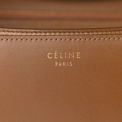 Celine Box Calfskin Medium Classic Box Flap Bag Camel 6 of 13