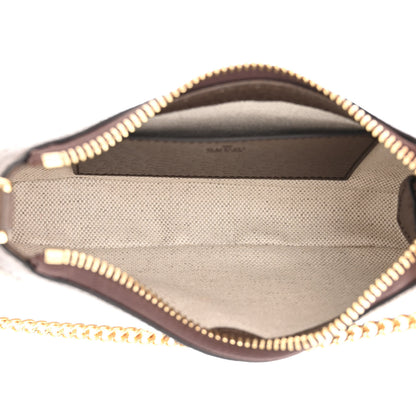 Gucci GG Supreme Monogram Textured Dollar Calfskin Mini Ophidia Chain Bag Beige Ebony 5 of 11
