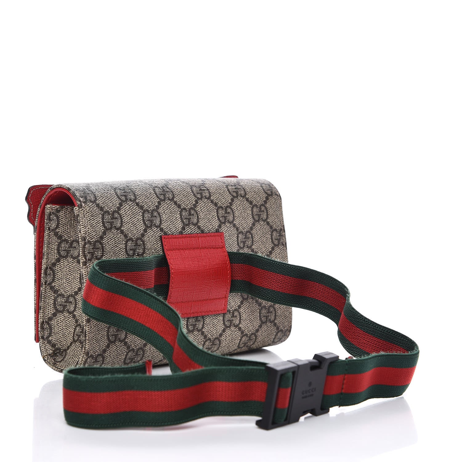 Gucci GG Supreme Monogram Childrens Rainbow Butterfly Belt Bag 3 of 10