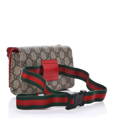 Gucci GG Supreme Monogram Childrens Rainbow Butterfly Belt Bag 3 of 10