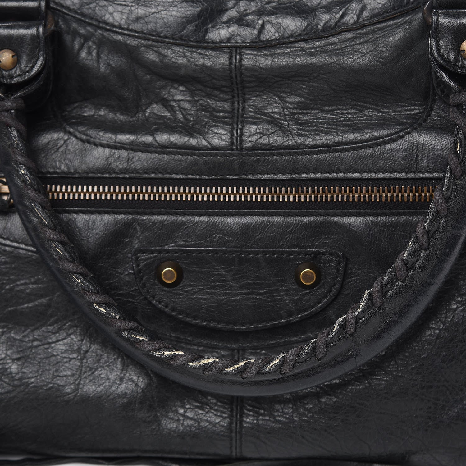 Balenciaga Agneau Classic Hardware Part Time Black 14 of 17