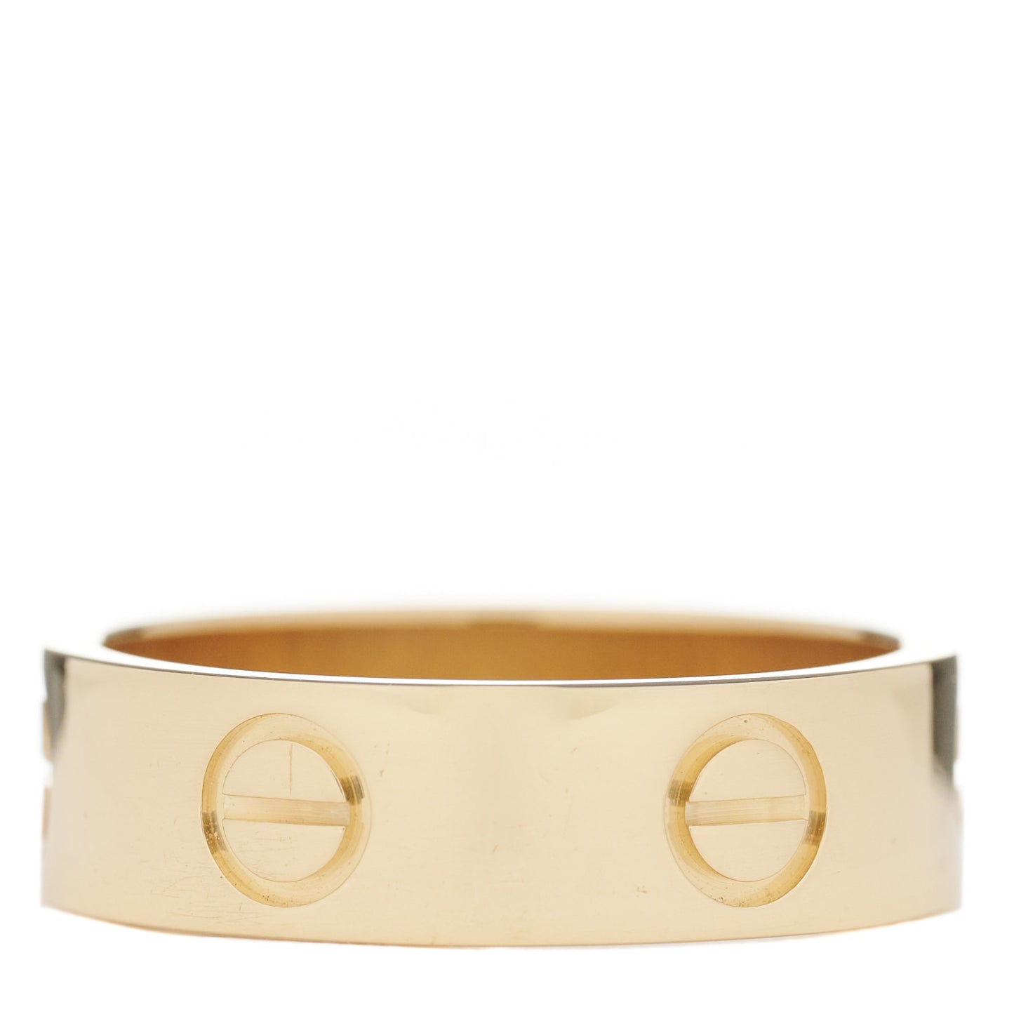 18K Yellow Gold 5.5mm LOVE Ring 53 6.25