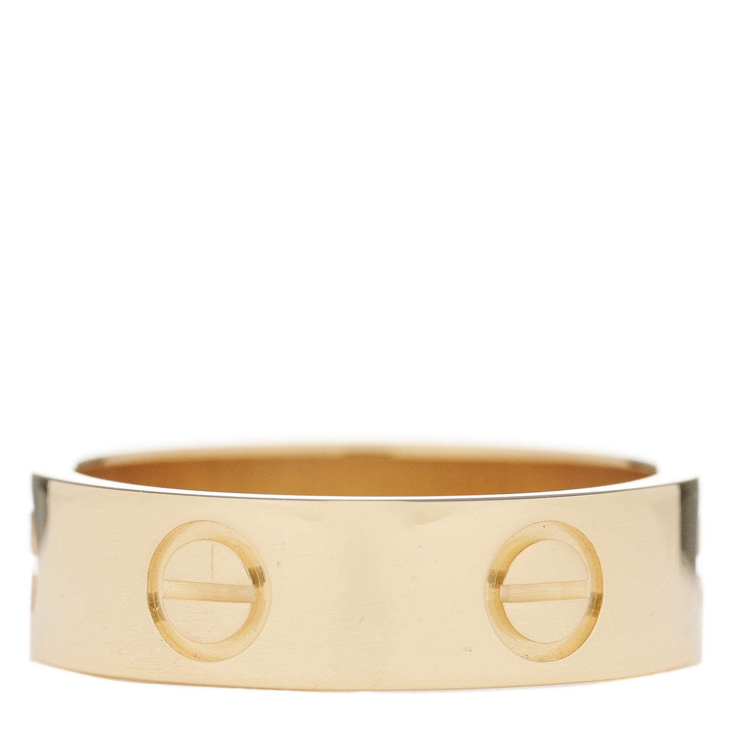 Cartier 18K Yellow Gold 5.5mm LOVE Ring 53 6.25 3 of 5